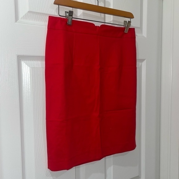 Andrea Jovine Red Pencil Skirt SZ 6​​​​​​​​​​​​ - Picture 2 of 6